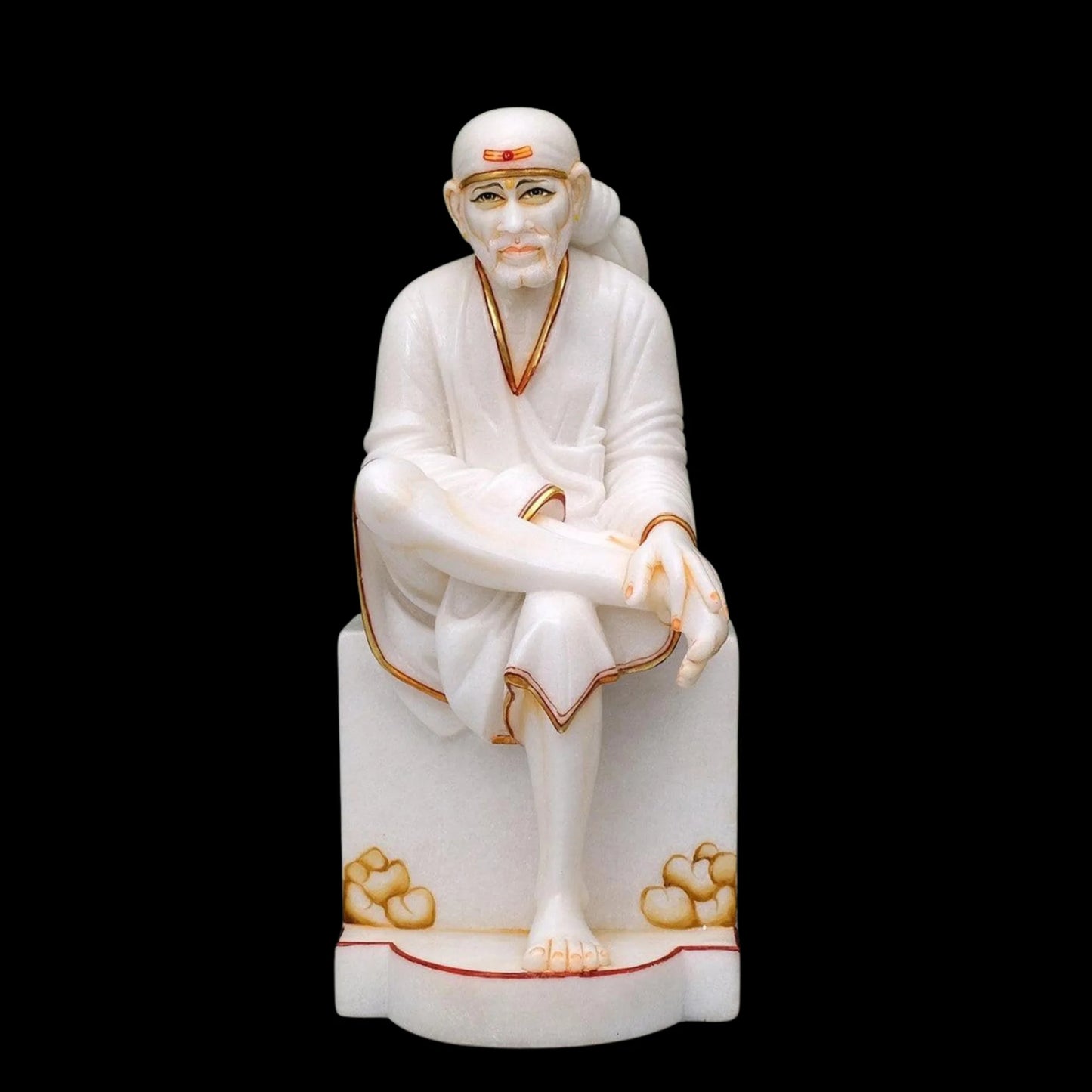 Large Shirdi Sai Baba Marble Statue for Mandir