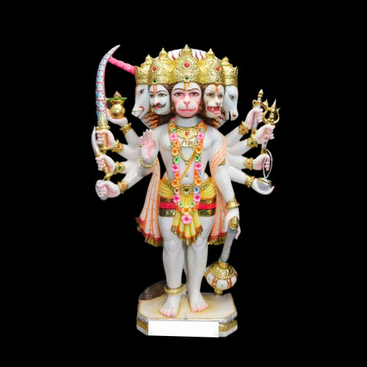 Powerful Panchmukhi Bajrang Bali Murti for Protection and Strength Symbolism